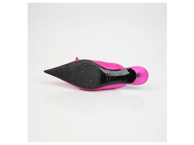 Balenciaga Taglia Mule con Nastro Rosa - vista 12