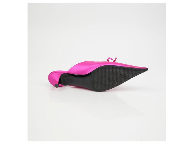 Balenciaga Taglia Mule con Nastro Rosa - vista 13