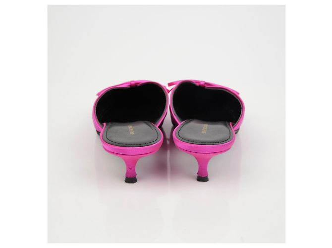 Balenciaga Taglia Mule con Nastro Rosa - vista 7