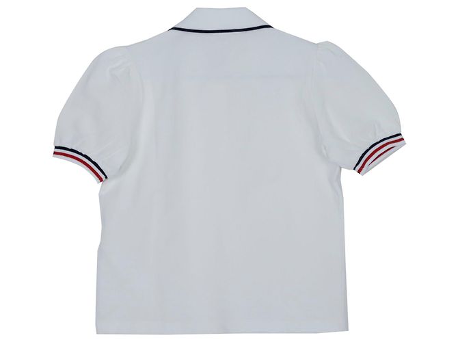Céline Triofee Polo-Shirt Größe XS Weiß - Ansicht 2
