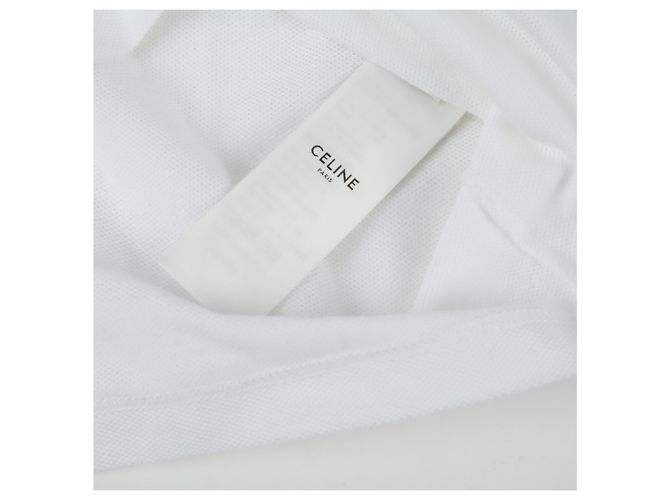 Céline Triofee Polo-Shirt Größe XS Weiß - Ansicht 9