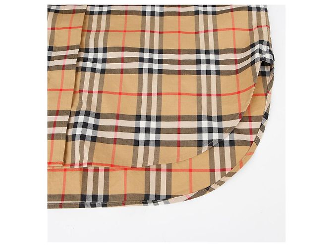 Burberry Vintage Karodress Größe Braun - Ansicht 7