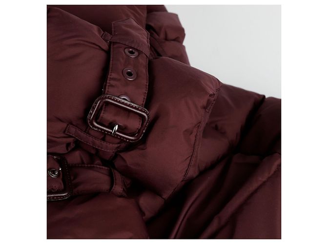 Burberry Tamaño del Puffer con Capucha Ashwick Roja - vista 15