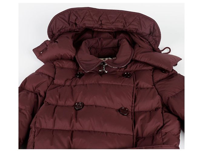 Burberry Tamaño del Puffer con Capucha Ashwick Roja - vista 3