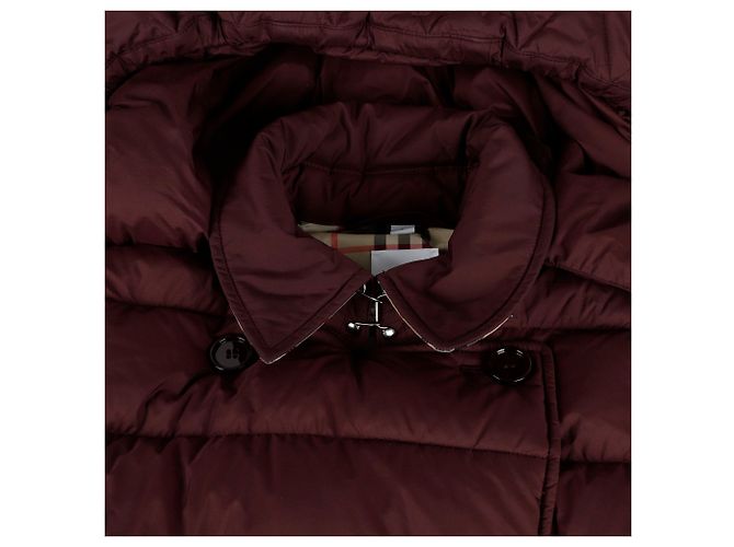 Burberry Tamaño del Puffer con Capucha Ashwick Roja - vista 5