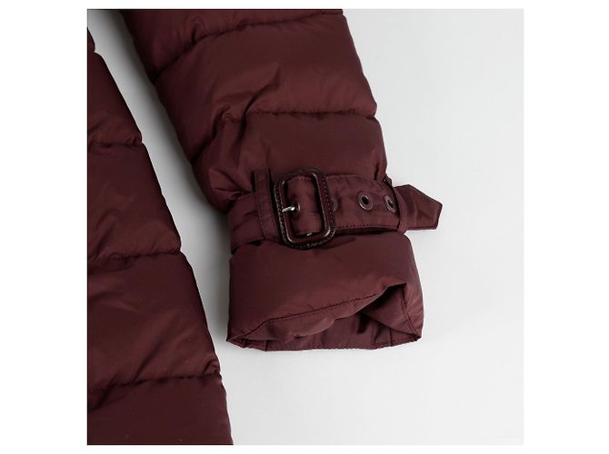 Burberry Tamaño del Puffer con Capucha Ashwick Roja - vista 8