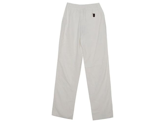 Louis Vuitton Pantalones de Rayón con Rayas Tamaño Blanco - vista 2