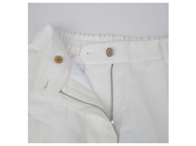 Louis Vuitton Pantalones de Rayón con Rayas Tamaño Blanco - vista 4
