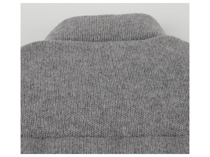 Prada Strick-Pufferjacke Größe Braun - Ansicht 12