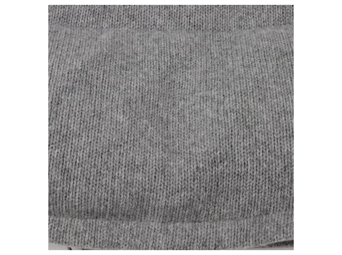 Prada Strick-Pufferjacke Größe Braun - Ansicht 13