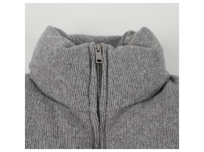 Prada Strick-Pufferjacke Größe Braun - Ansicht 3