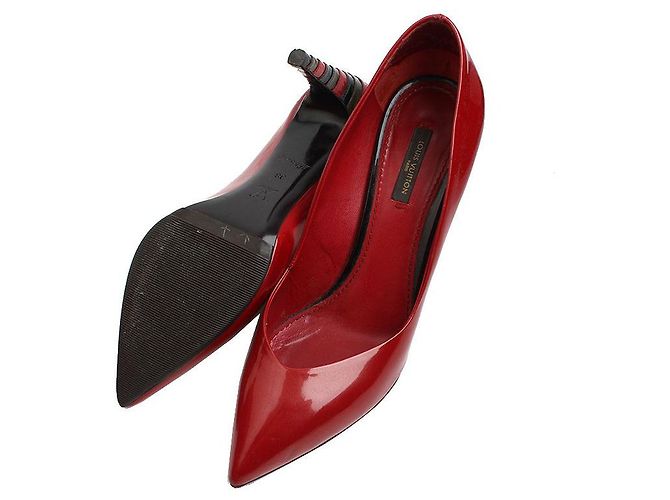 Louis Vuitton Rote Lackpumps - Ansicht 3