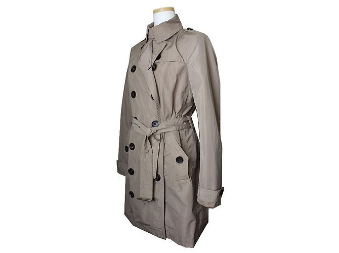 Burberry Gabardina Caqui Castaño - vista 2