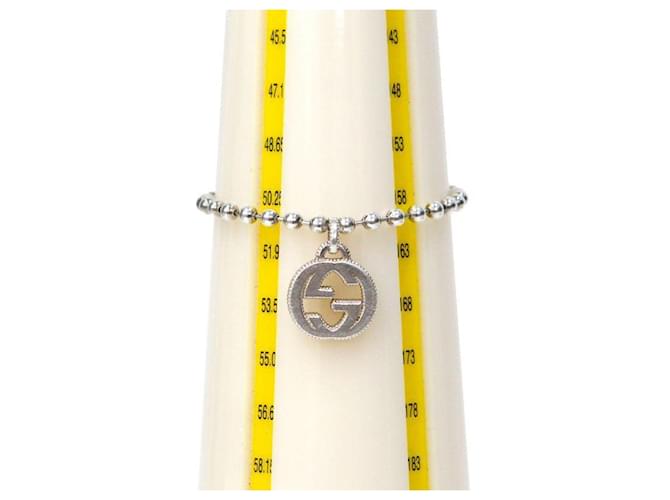 Gucci Pulsera de plata entrelazada - vista 5