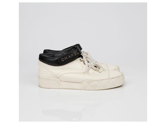 Chanel Sneakers alte Taglia Bianco - vista 6