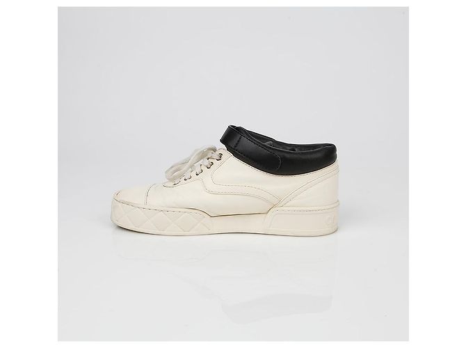 Chanel Sneakers alte Taglia Bianco - vista 7