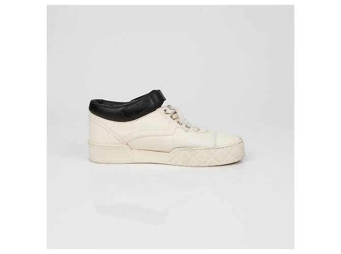 Chanel Sneakers alte Taglia Bianco - vista 8