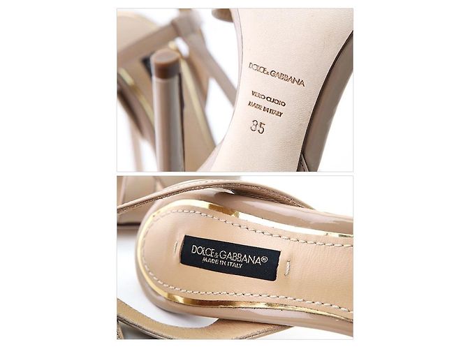 Dolce & Gabbana Tacchi alti Marrone - vista 6