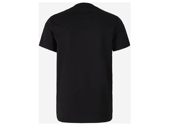 Burberry Baumwoll-T-Shirt mit Monogramm-Motiv Schwarz - Ansicht 5