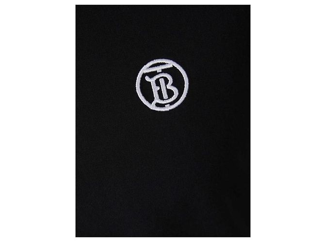 Burberry Baumwoll-T-Shirt mit Monogramm-Motiv Schwarz - Ansicht 6