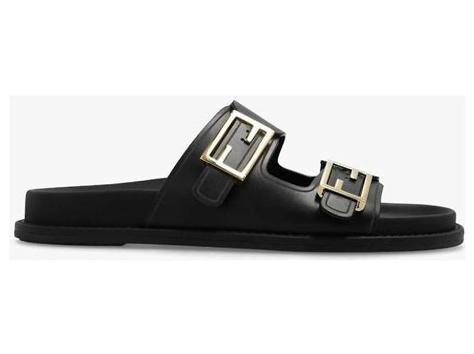 Fendi Sandali in pelle Nero - vista 4