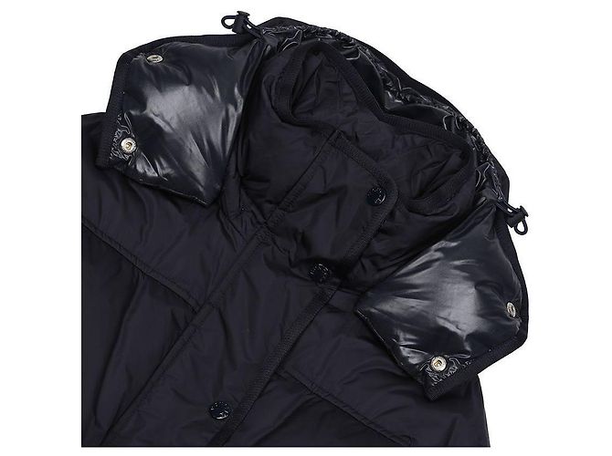 Moncler Giacca corta in piuma per donne Blu - vista 6