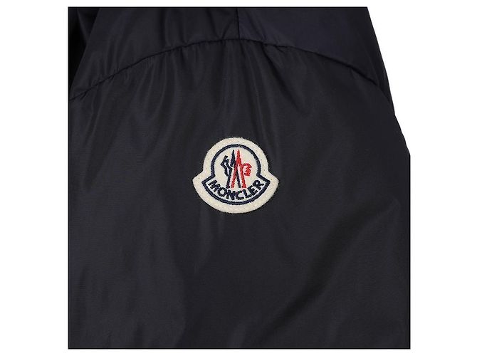Moncler Giacca corta in piuma per donne Blu - vista 8