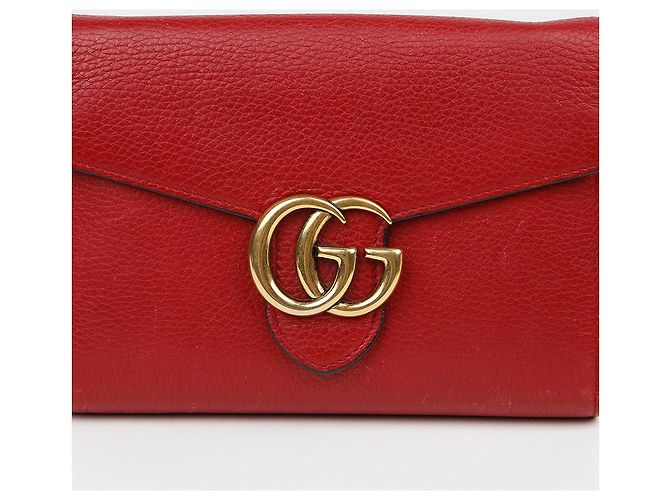 Gucci Borsa a tracolla GG Marmont WOC Rosso - vista 2