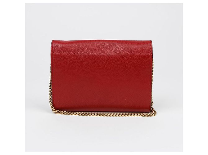 Gucci Borsa a tracolla GG Marmont WOC Rosso - vista 3