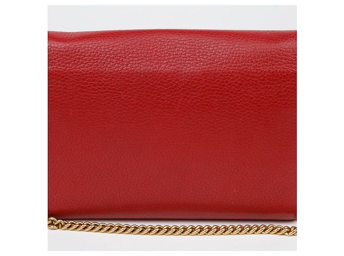 Gucci Borsa a tracolla GG Marmont WOC Rosso - vista 4