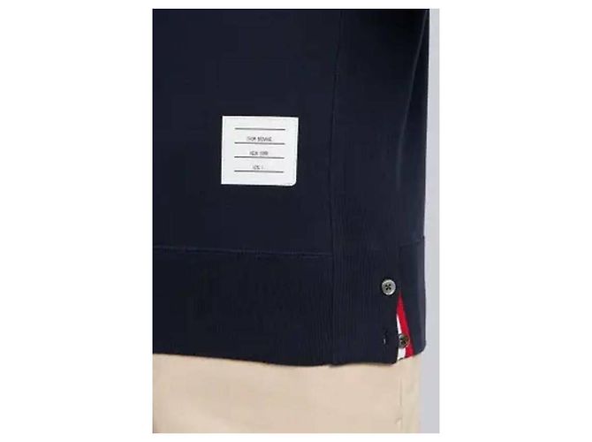 Thom Browne Suéter de malha Loopback RWB Stripe - vista 7