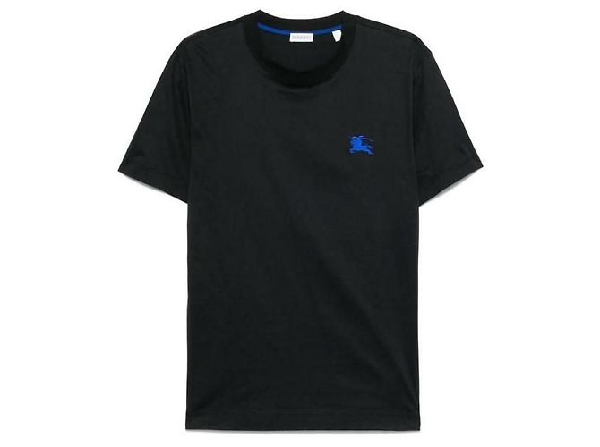 Burberry Baumwoll-T-Shirt mit kurzen Ärmeln Schwarz - Ansicht 4