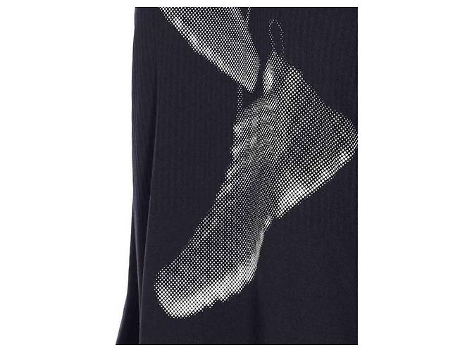 Maison Martin Margiela Bedrucktes T-Shirt Salomon Schwarz - Ansicht 6