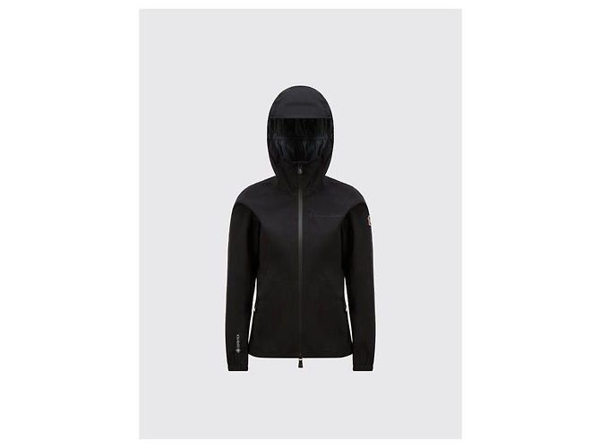Moncler Chaqueta de concha con capucha Valles Negro - vista 4