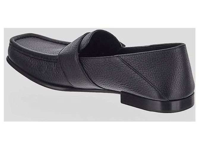 Fendi Mocassino in pelle FF Squared - vista 6