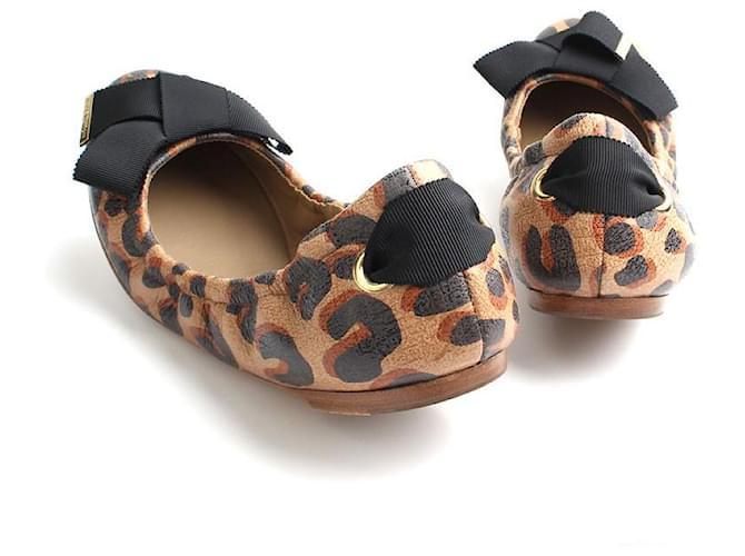 Louis Vuitton Scarpe basse leopardate Multicolore - vista 4