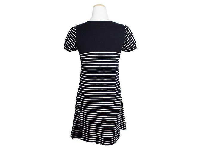 Burberry Vestido Rayado Blue Label Azul - vista 2