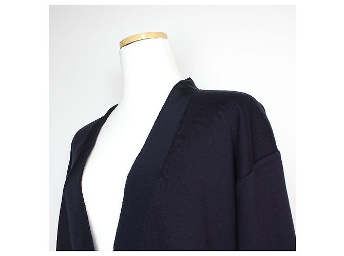 Salvatore Ferragamo Herren-Cardigan in Marineblau - Ansicht 4