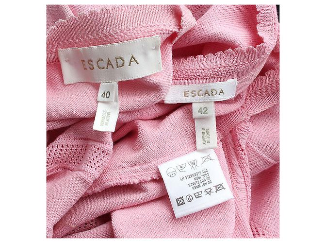 Escada Conjunto de dos piezas de punto rosa - vista 5