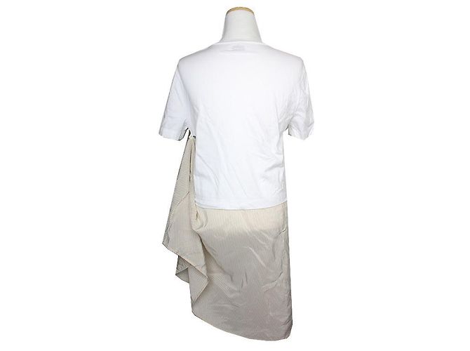 Maison Martin Margiela Abito t-shirt bianco - vista 2