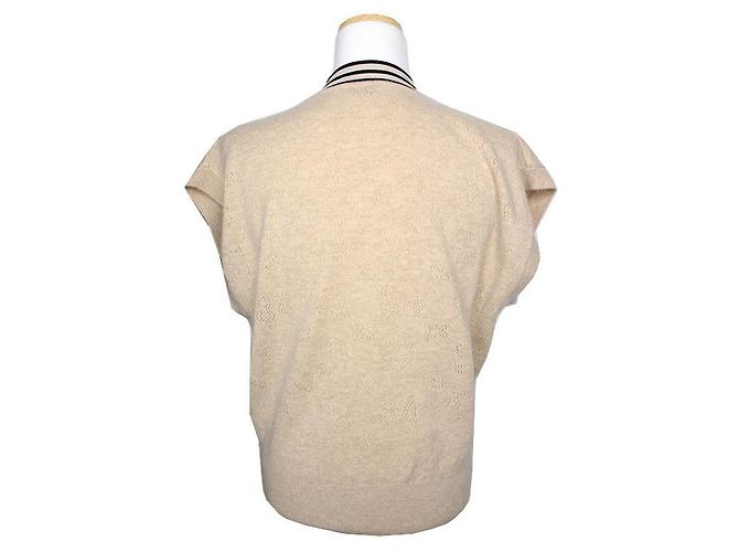 Sandro Colete de lã e cashmere bege Marrom - vista 2