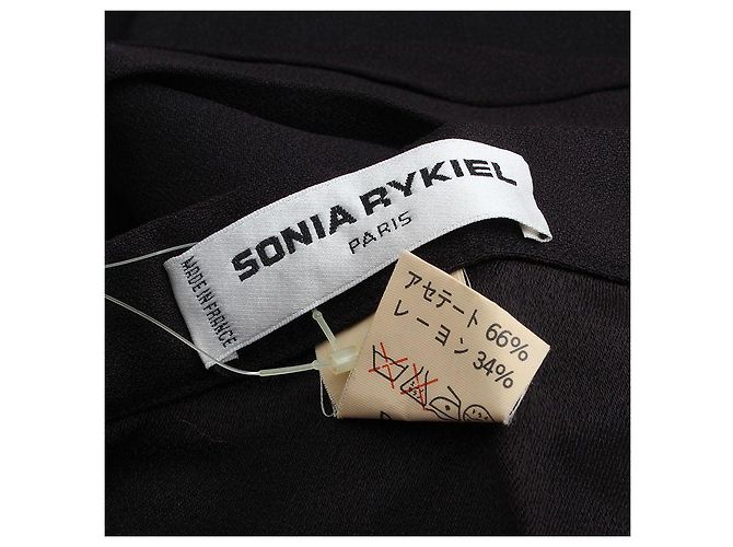 Isabel Marant Falda H-Line negra Sonia Rykiel Negro - vista 3