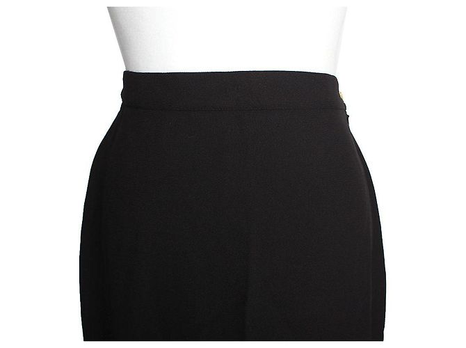 Isabel Marant Falda H-Line negra Sonia Rykiel Negro - vista 4