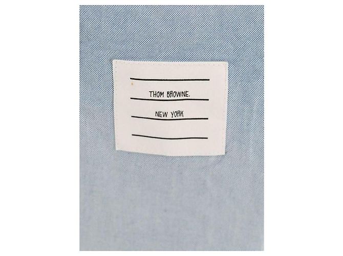 Thom Browne Vestido Camisa Placket Oxford Grogain - vista 6