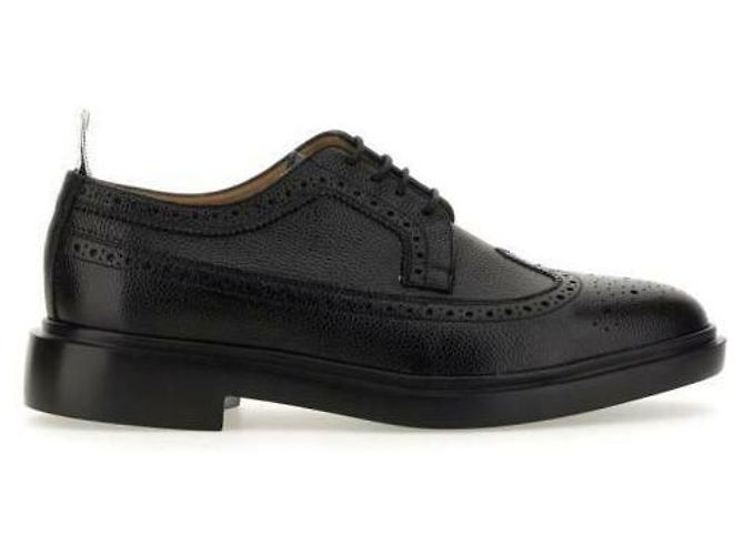 Thom Browne Longwing Brogue aus genarbtem Leder mit Gummisohle - Ansicht 4