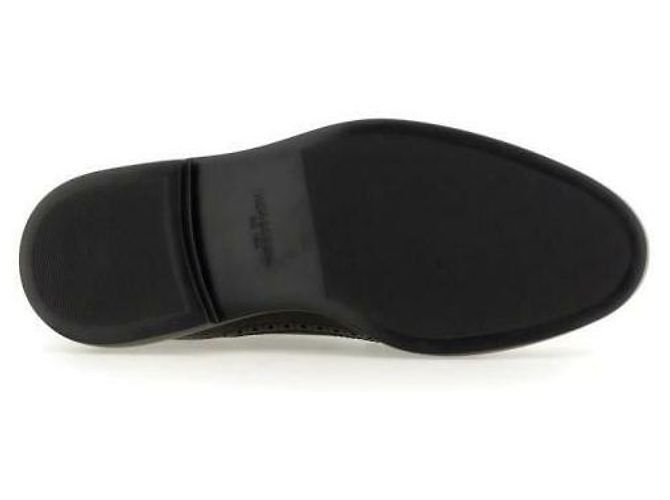 Thom Browne Longwing Brogue aus genarbtem Leder mit Gummisohle - Ansicht 9