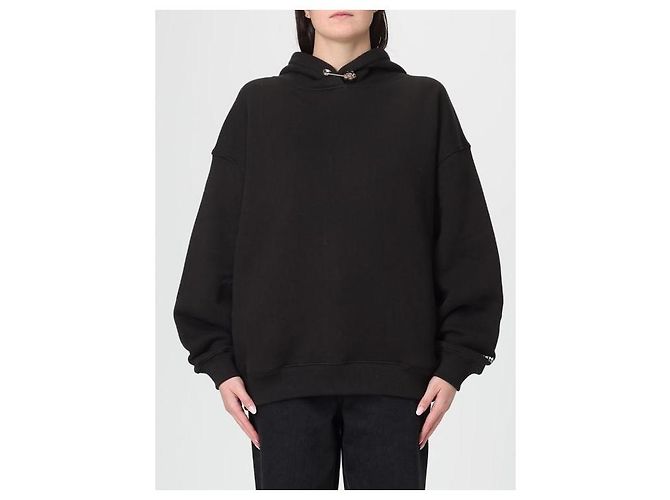 Kenzo Sudadera oversized con pin floral Negro - vista 4