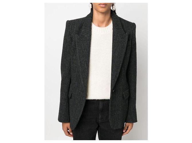 Isabel Marant Wolljacke Schwarz - Ansicht 8