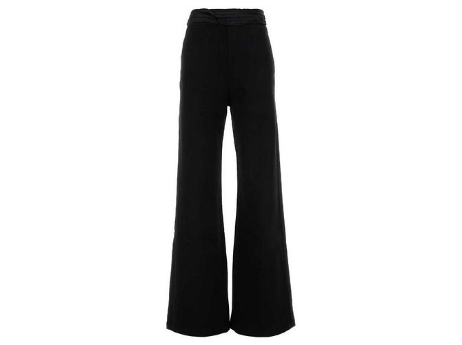 Maison Martin Margiela Pantalones de sudadera sin cepillar Negro - vista 4