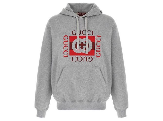 Gucci Sweatshirt aus Baumwolljersey Braun - Ansicht 4